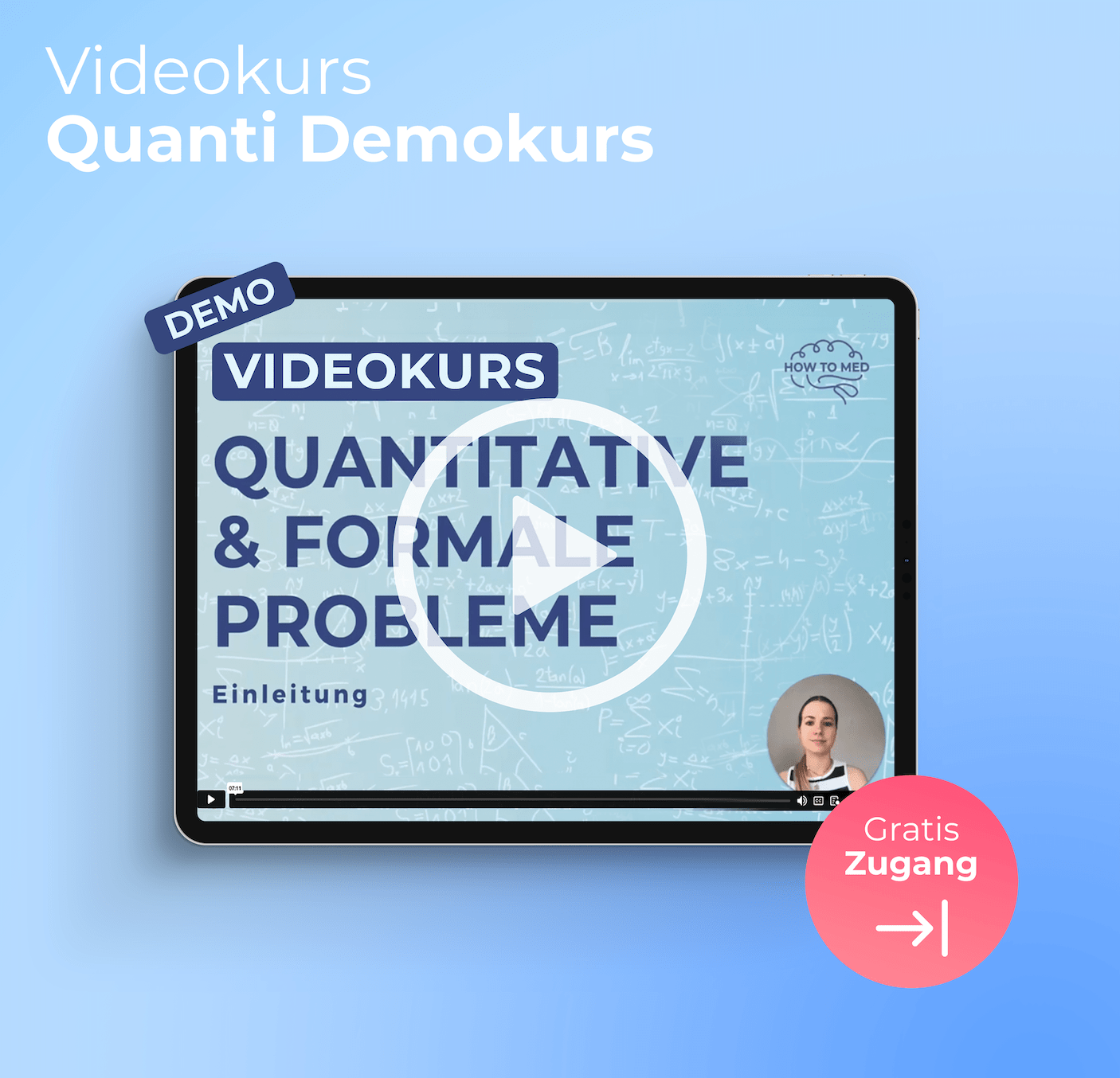 Demo – Videokurs – Quantitative und formale Probleme