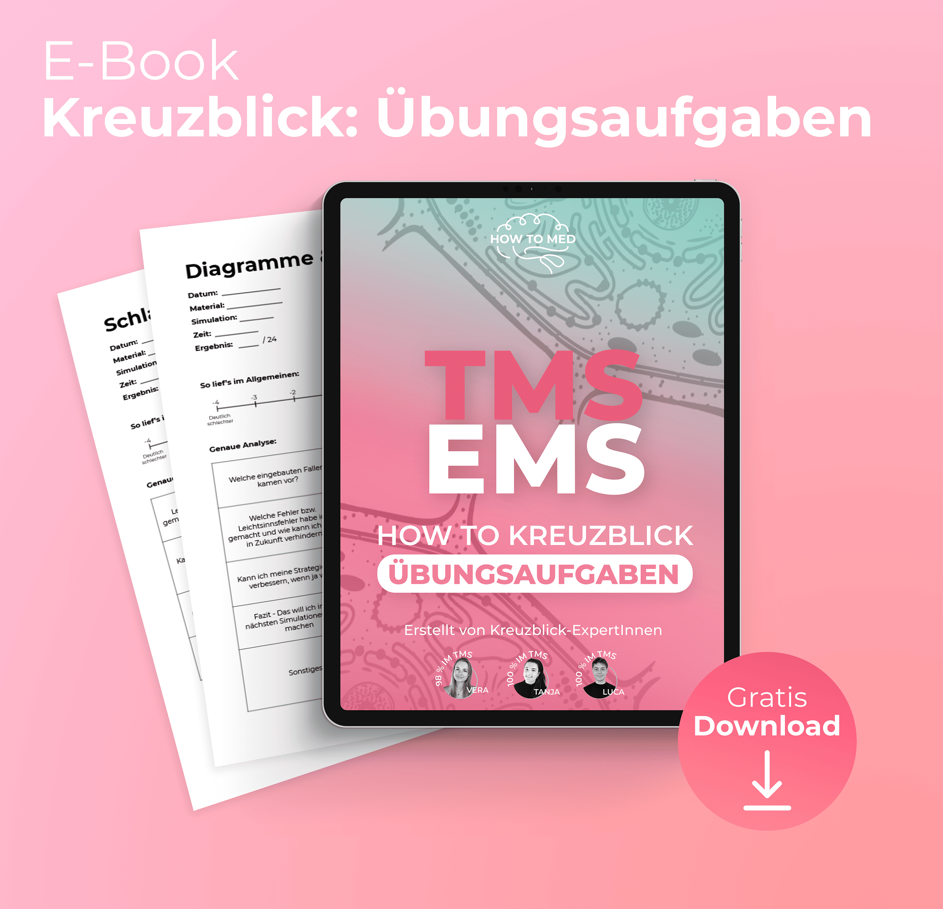 Kreuzblick-Training: Von leicht bis schwer